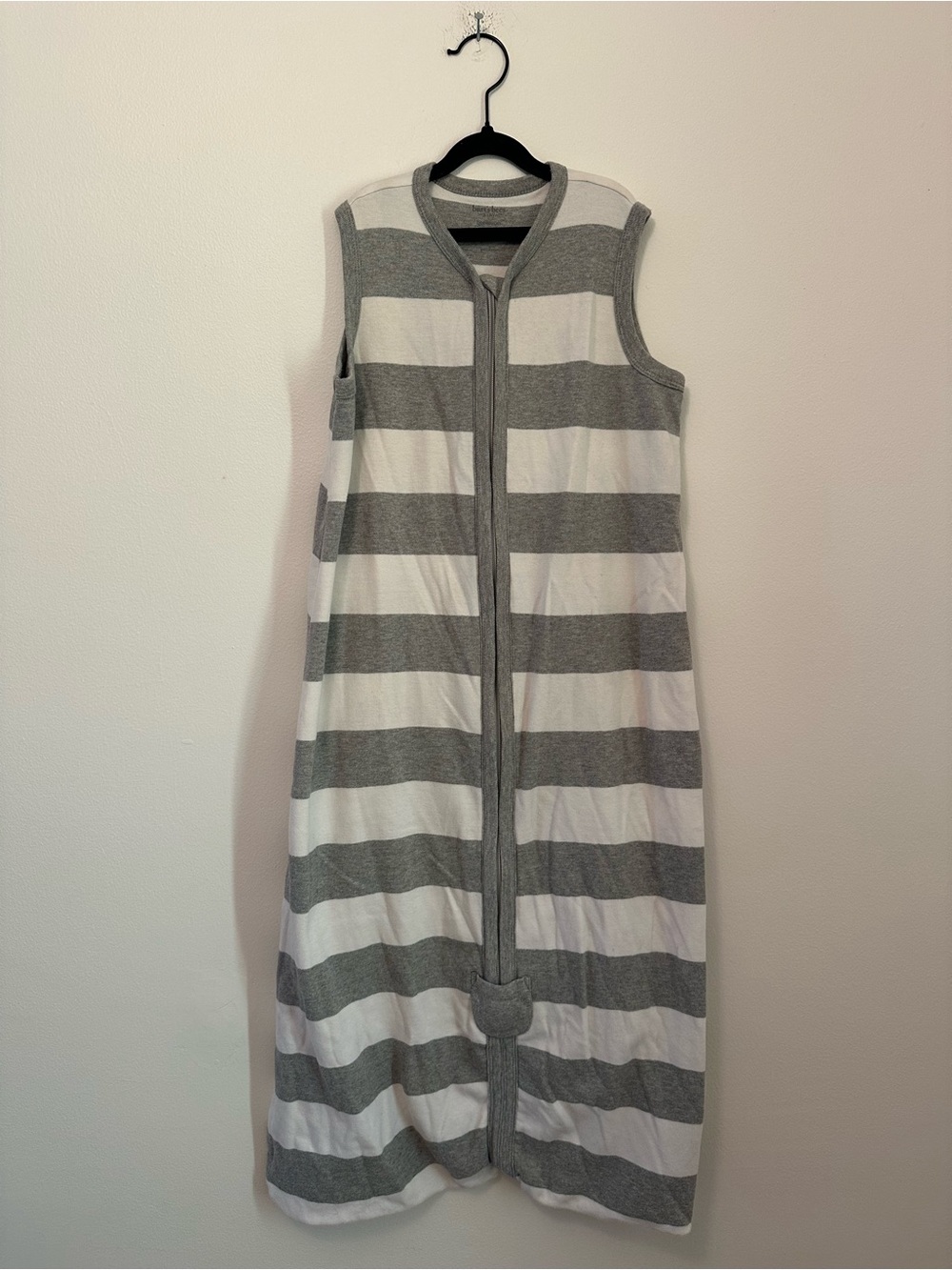 Burt’s Bees 100% Cotton Beekeeper Striped Sleep Sack - XL